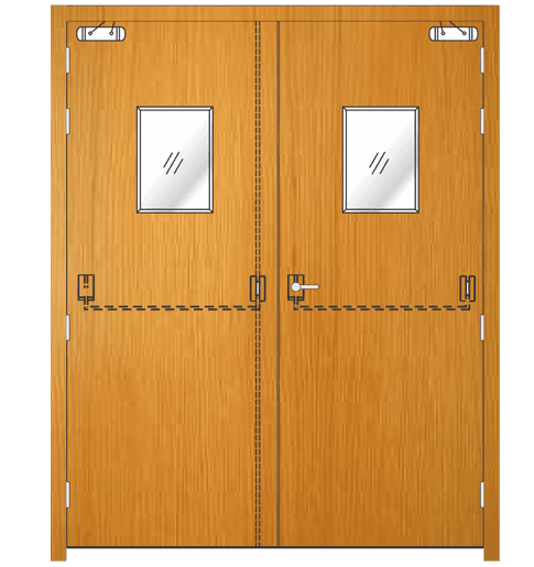 Wooden Fire Door